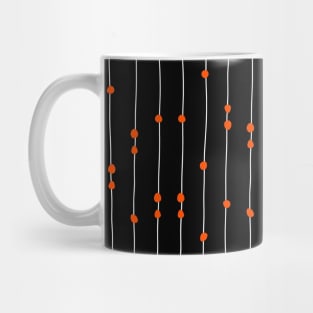 Red Dots and White Stripes Mug